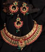 Gold Plated Choker necklace Set