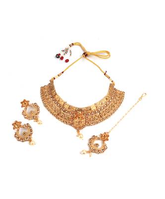 Gold Plated Choker necklace Set 5