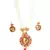 Gold plated Stone Studded  Necklace Set