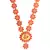 Red Gold plated Stone Studded  Necklace Set
