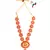 Red Gold plated Stone Studded  Necklace Set