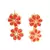 Red Gold plated Stone Studded  Necklace Set