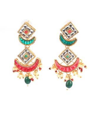 Multicolor Gold Plated Necklace Set 3