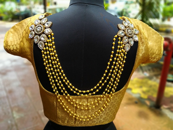 White brooch 1
