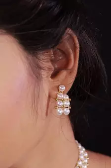 Natural Fresh Water Pearl  Choker Set From Hyderabad of Authenticity