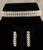 Natural Fresh Water Pearl  Choker Set From Hyderabad of Authenticity