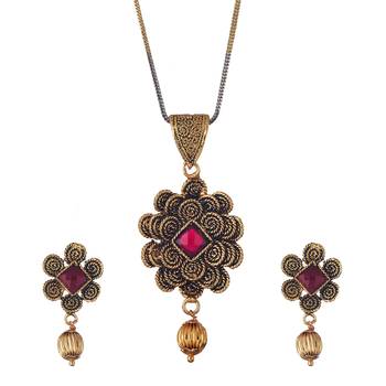 Brown cubic zirconia pendants 1