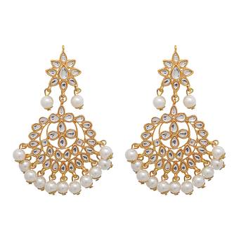 White cubic zirconia maang-tikka 2