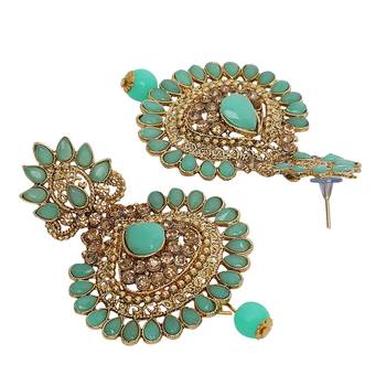 Multicolor cubic zirconia maang-tikka 3