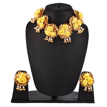 Yellow cubic zirconia jewellery-combo 3