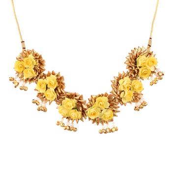 Yellow cubic zirconia jewellery-combo 5