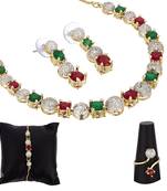 Multicolor cubic zirconia jewellery-combo