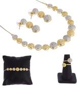 Multicolor cubic zirconia jewellery-combo