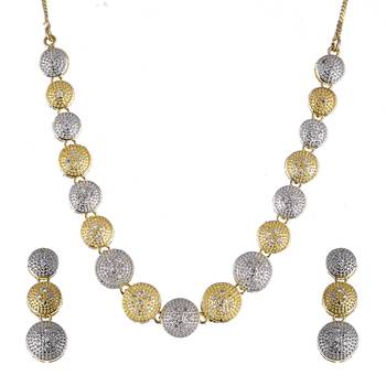Multicolor cubic zirconia jewellery-combo 4