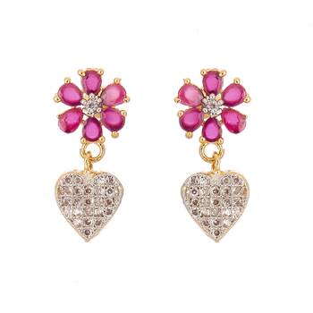Multicolor cubic zirconia jewellery-combo 2