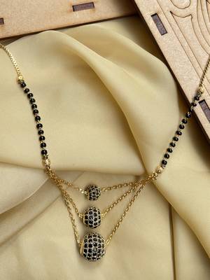 Gold mangalsutra 1