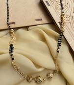 Gold mangalsutra