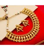 multicolor Traditinal Gold Plated Alloy Necklace