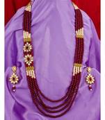 multicolor Traditinal Gold Plated Alloy Necklace