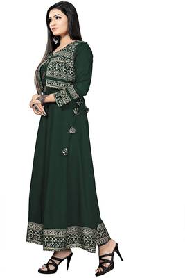 Women's Rayon Printed Readymade Kurti 2