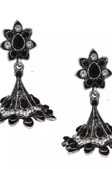 Black earrings