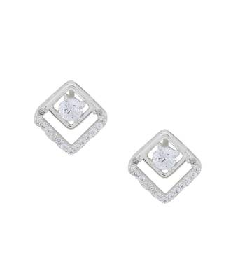 Quad multi style studs in 925 silver 2