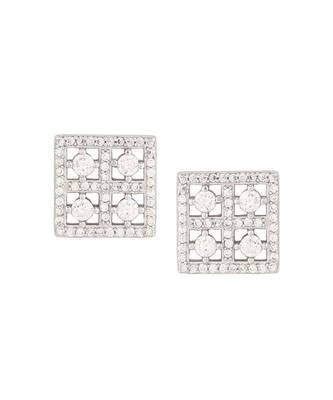  Petite quad stud in 925 silver 1