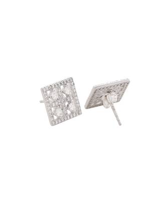  Petite quad stud in 925 silver 2