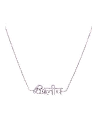 Believe hinglish pendant  in 925 silver 1