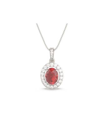 Elegance Rubi Pendant (With Chain) in 925 silver 2