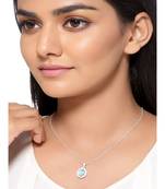 Vintage Gem Pendant (with chain) in 925 silver