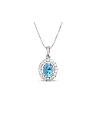 Vintage Gem Pendant (with chain) in 925 silver 2