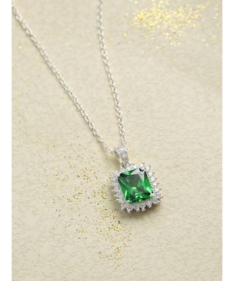 Royal Emerald Mist (With Chain) in 925 silver 1