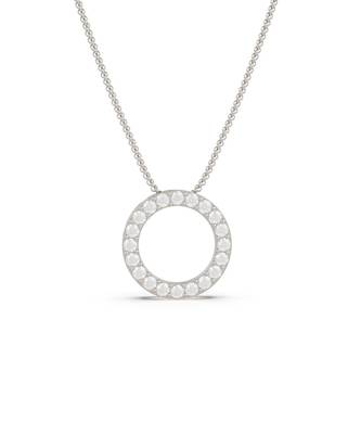 The Meridian Circle Necklace  in 925 silver 5