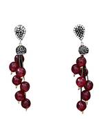 Multicolor beaded jewellery Brass Copper   pair of Earrings