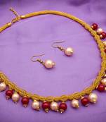 multicolor Traditinal Gold Plated Alloy Necklace