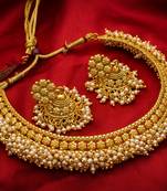 multicolor Traditinal Gold Plated Alloy Necklace