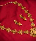 multicolor Traditinal Gold Plated Alloy Necklace