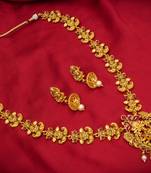 multicolor Traditinal Gold Plated Alloy Necklace