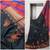 black blended cotton embroidered   saree with blouse