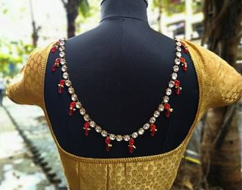 White brooch 1