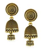 Oxidised Gold Design Earring for women and girls