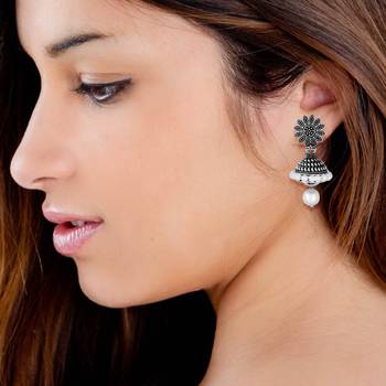 Oxidised Design Earring for women and girls 2