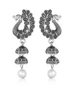 Oxidised Design Earring for women and girls