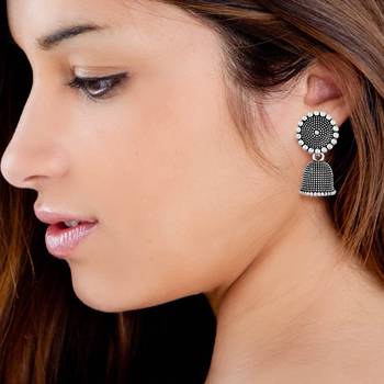Oxidised Design Earring for women and girls 2