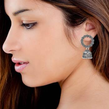 Oxidised Design Earring for women and girls 2