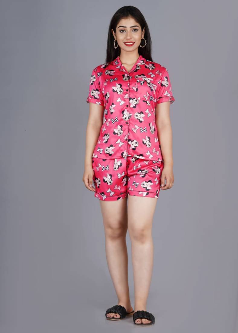 Mickey Mouse Printed Loungewear shorts