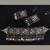 Oxidised Silver Mirror Choker Necklace Set for Girls & Women