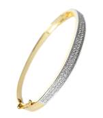 Gold american diamonds Yellow Gold Brass Bracelet