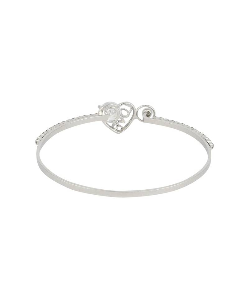 Silver american diamonds Sterling Silver Brass Bracelet